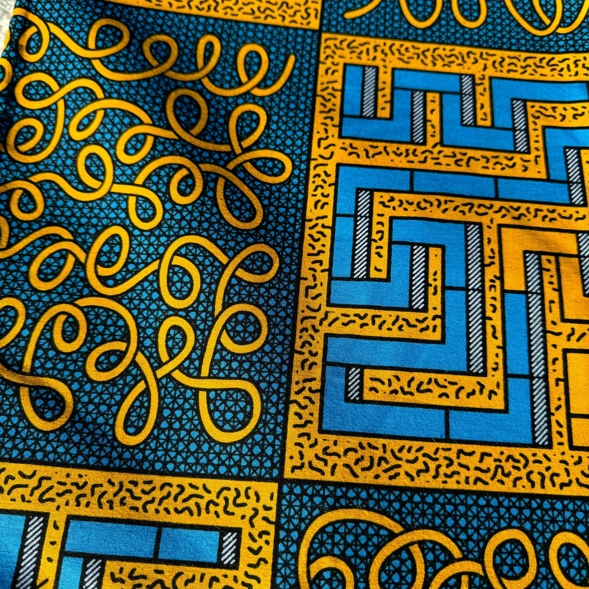 100% cotton Kitenge Nyota Nyota