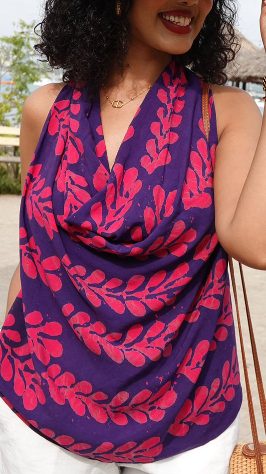 Zama 100% bamboo blouse