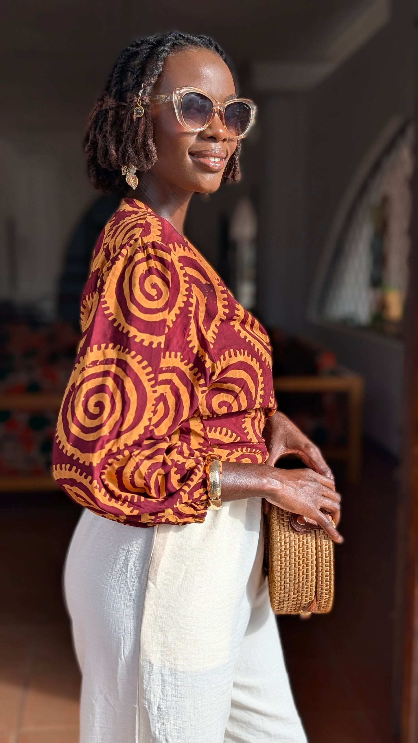 Kibanzi 100% bamboo blouse