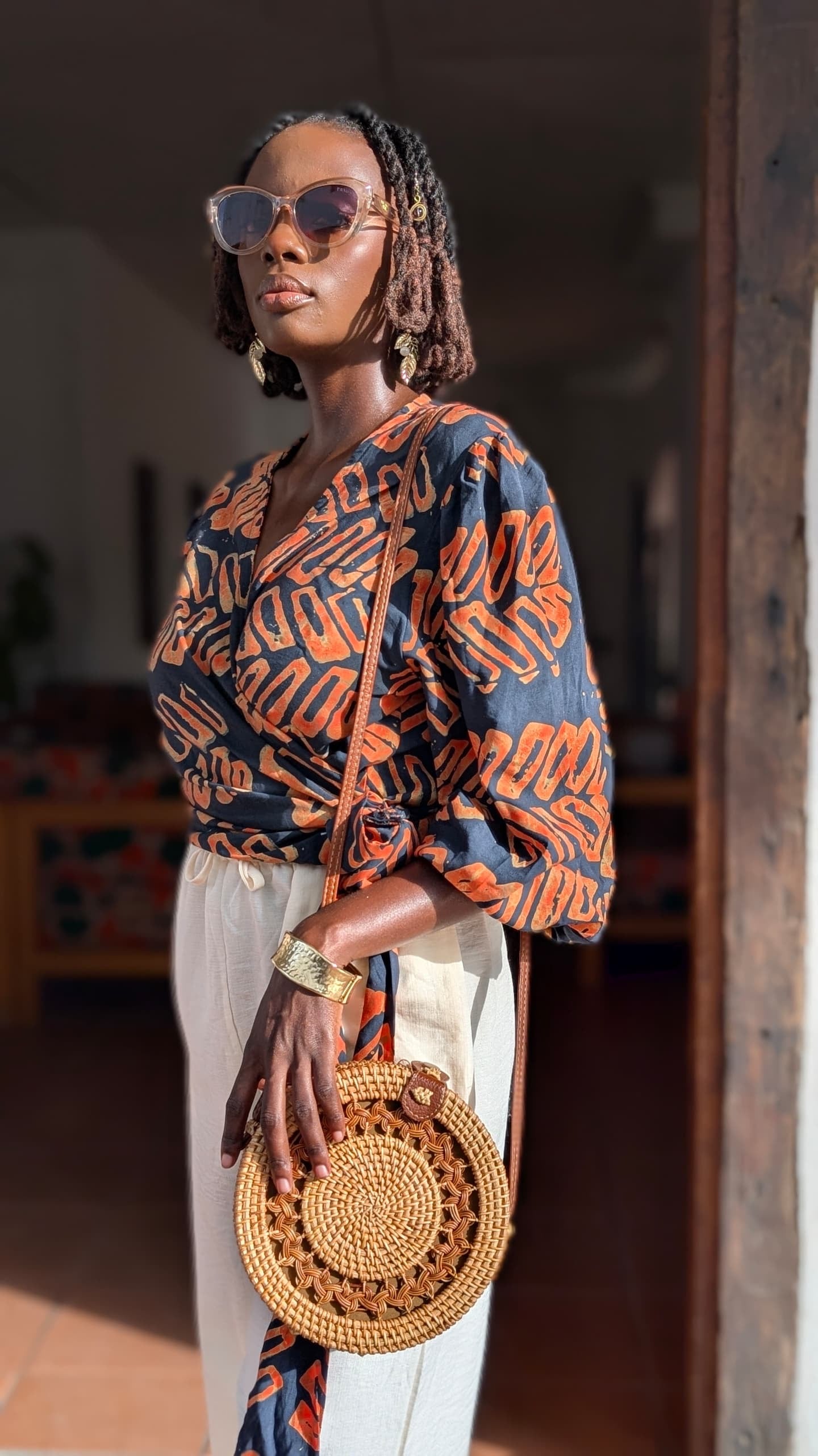 Asante 100% bamboo blouse