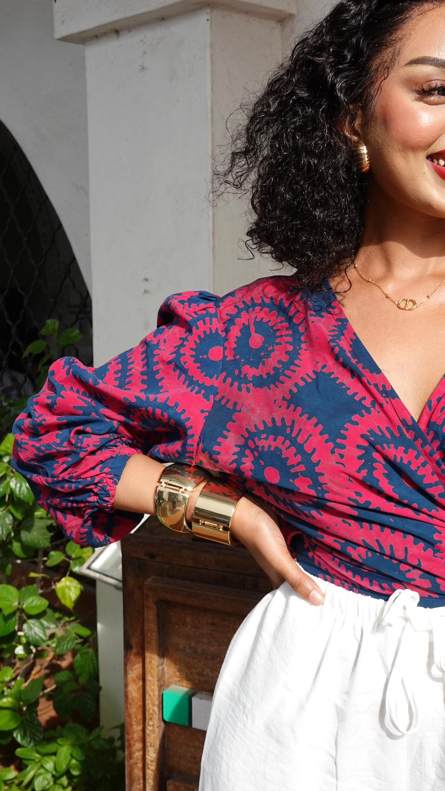 Chini 100% bamboo blouse
