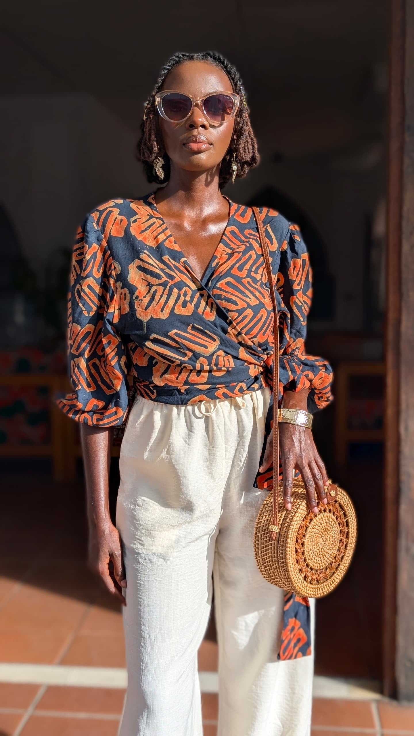 Asante 100% bamboo blouse