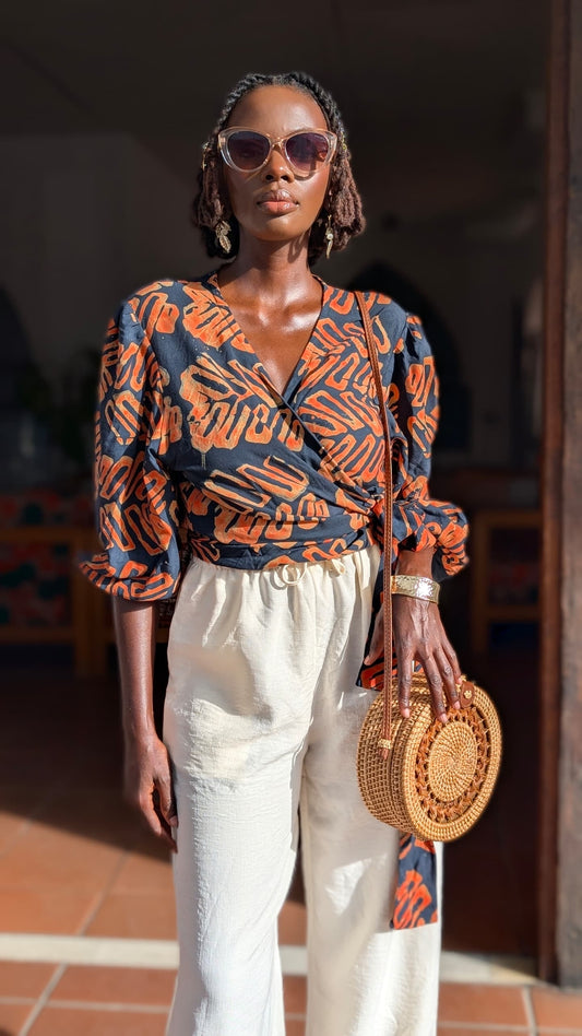 Asante 100% bamboo blouse