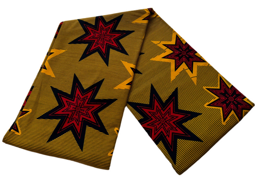 100% cotton Kitenge Nyota
