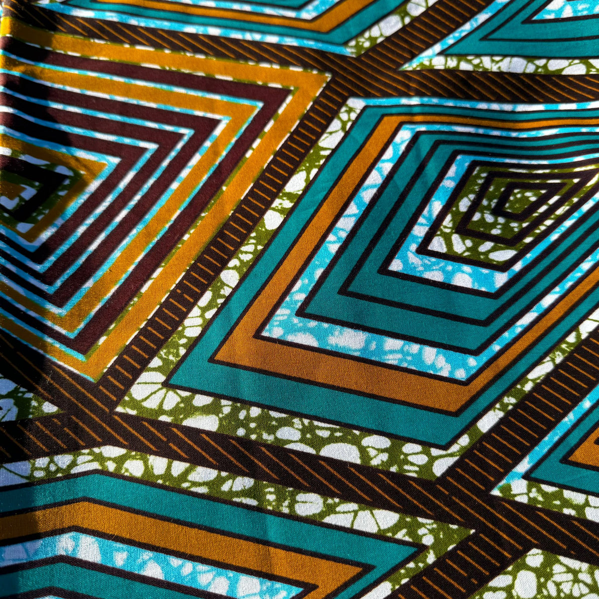 100% cotton Kitenge Mashimo