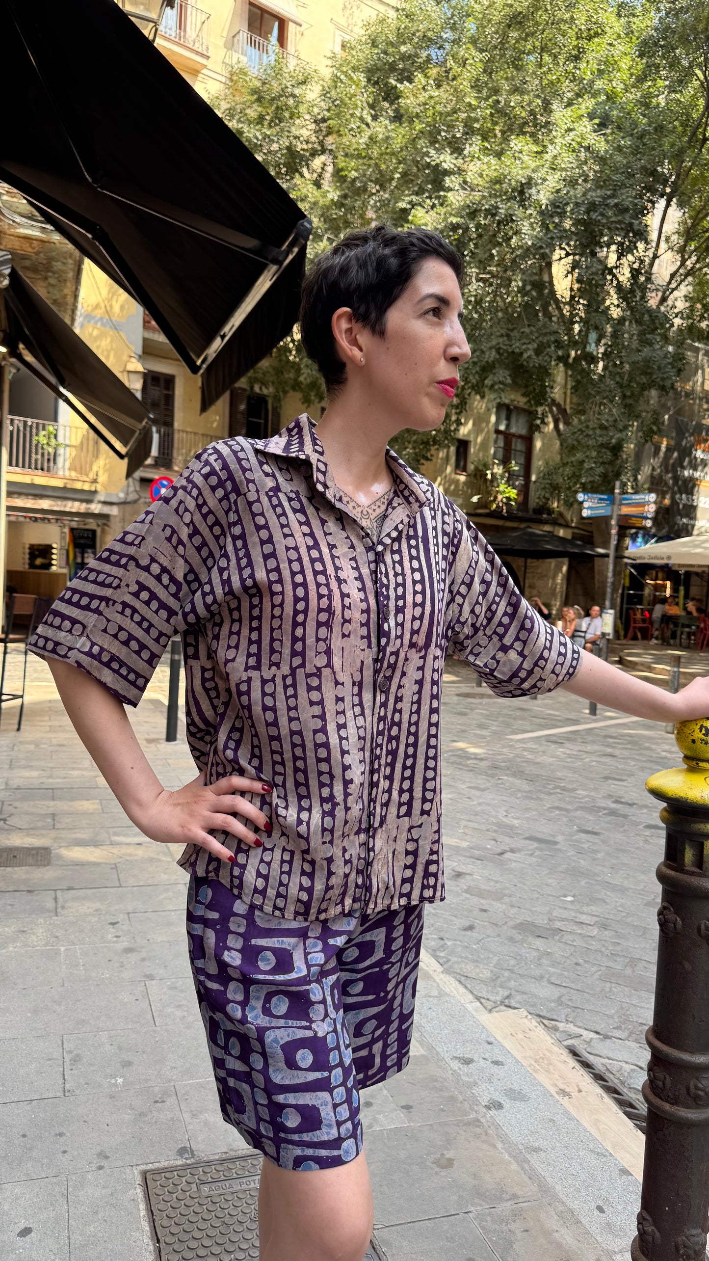 Kata Upepo Camisa y short (conjunto)