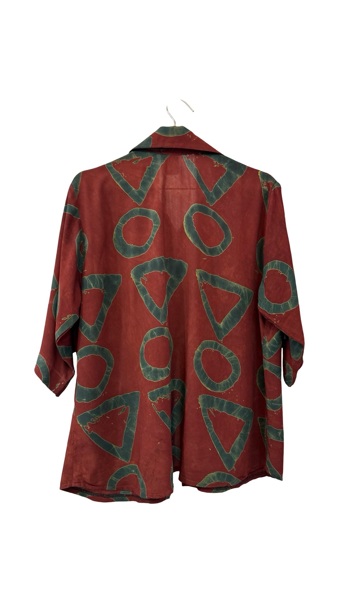 Mviringo kahawia shirt
