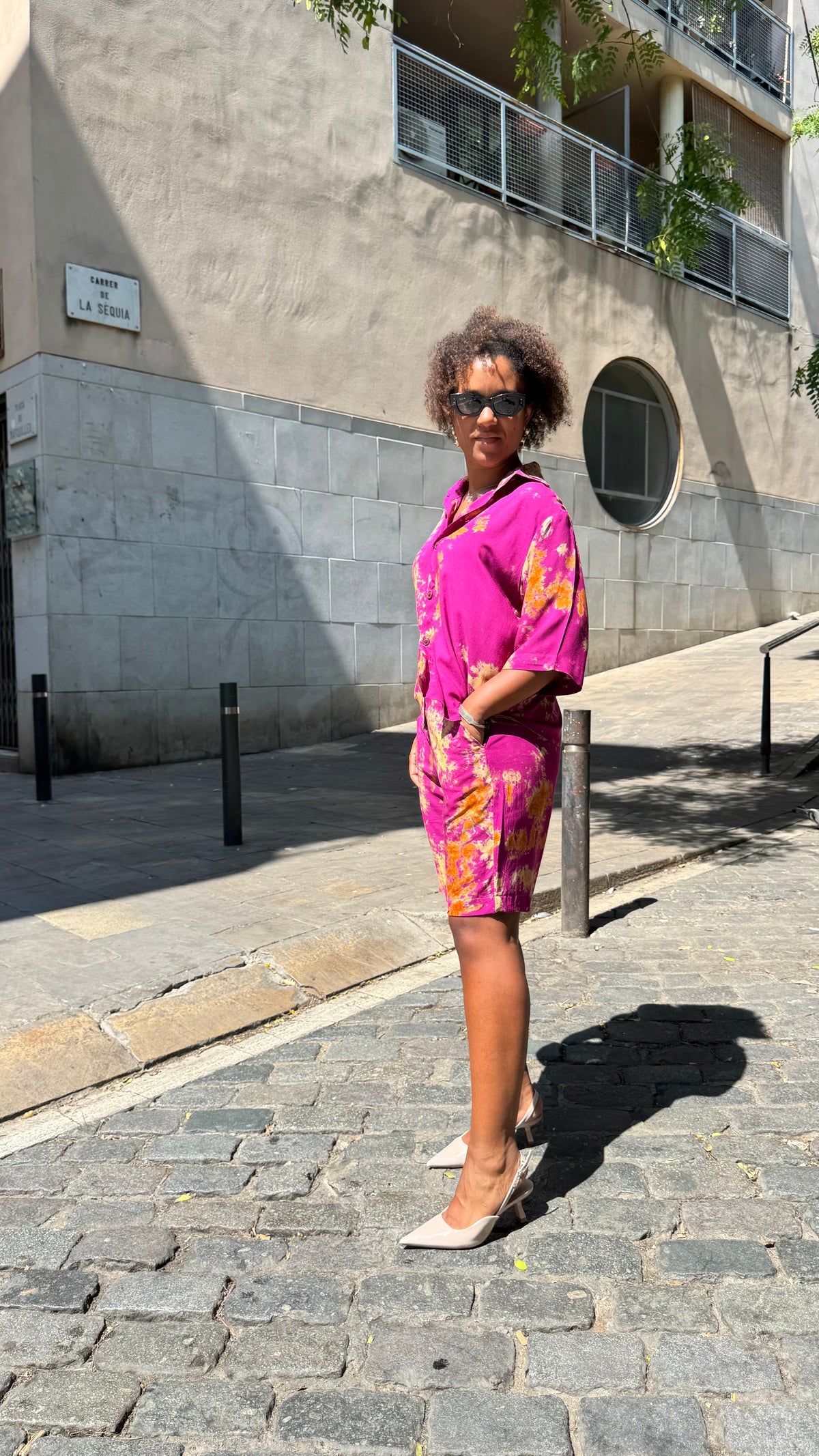 Mwali Kafundwa Hemd und Shorts (Conjunto)