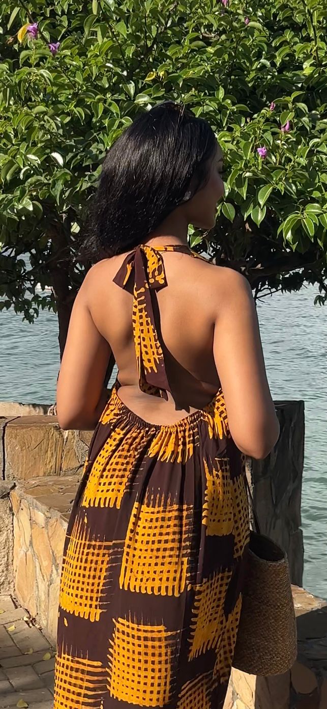 Mkeka juu Kleid aus 100 % Bambus