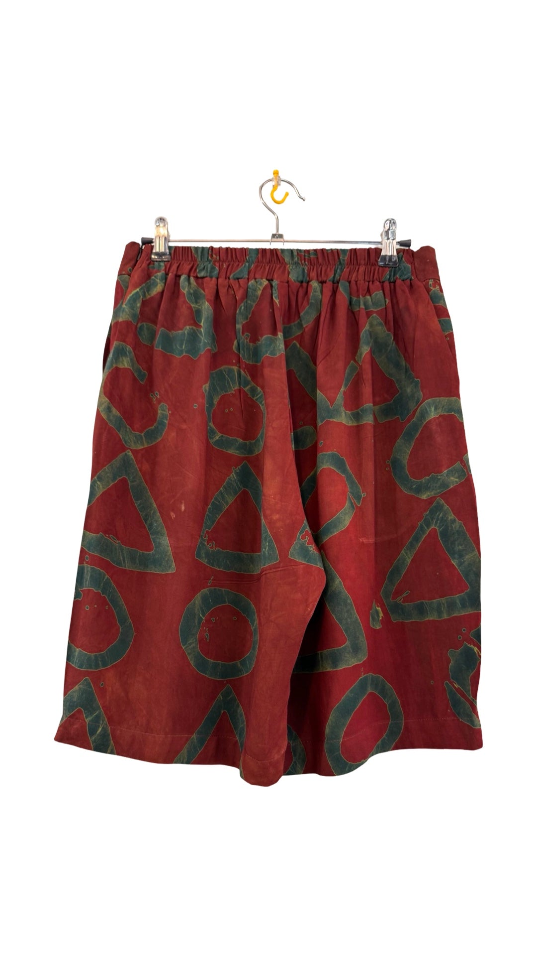 Mviringo kahawia shorts
