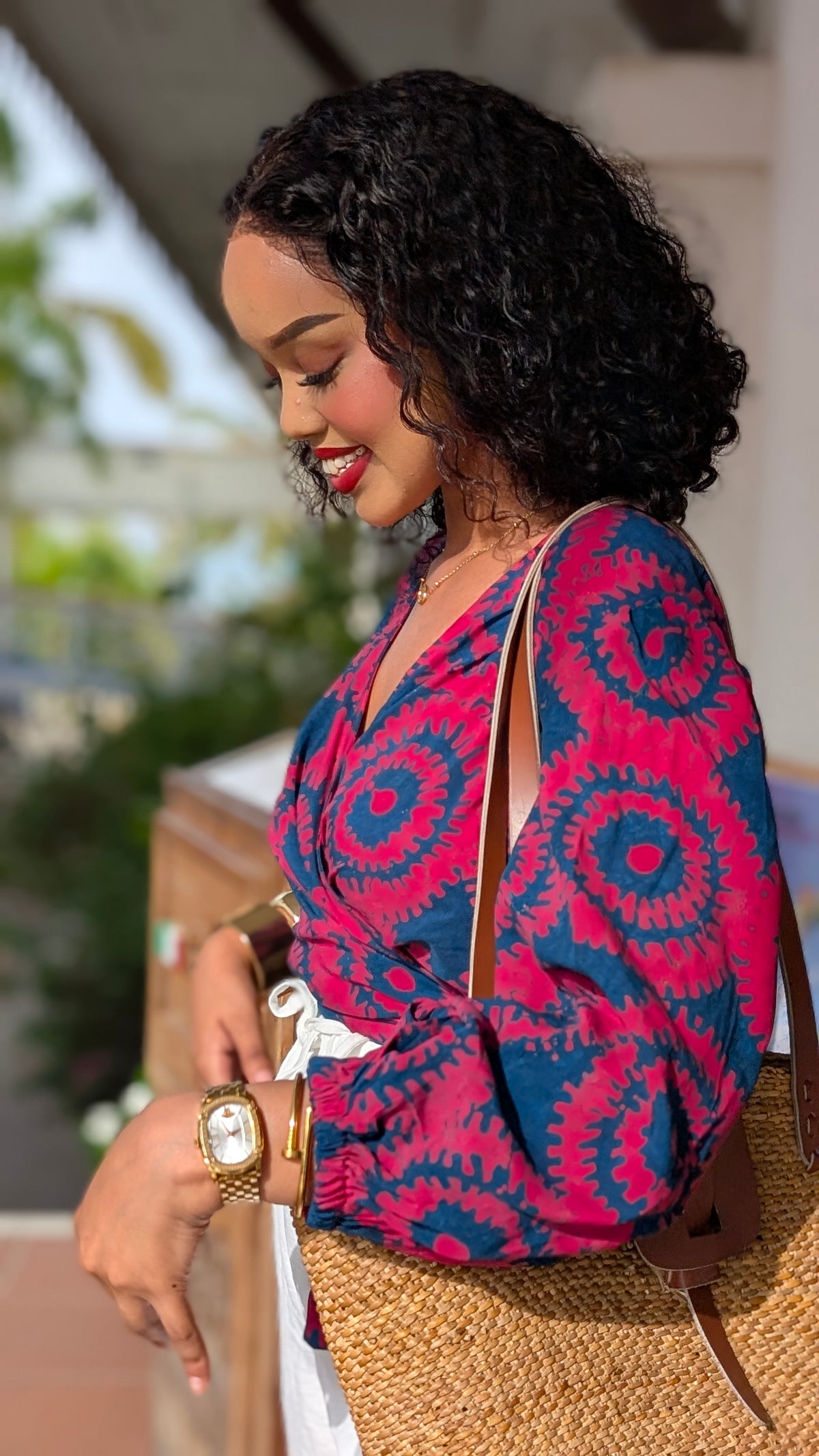 Chini 100% bamboo blouse