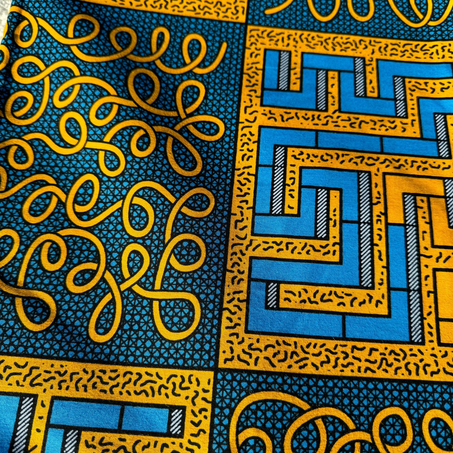 100% cotton Kitenge Nyota Nyota