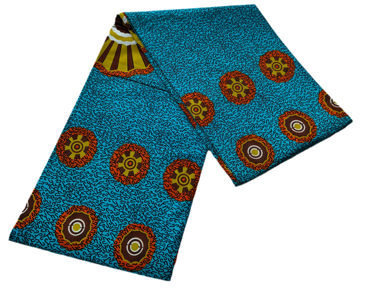 100% cotton Kitenge Duara
