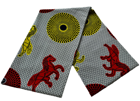100% cotton Kitenge Farasi