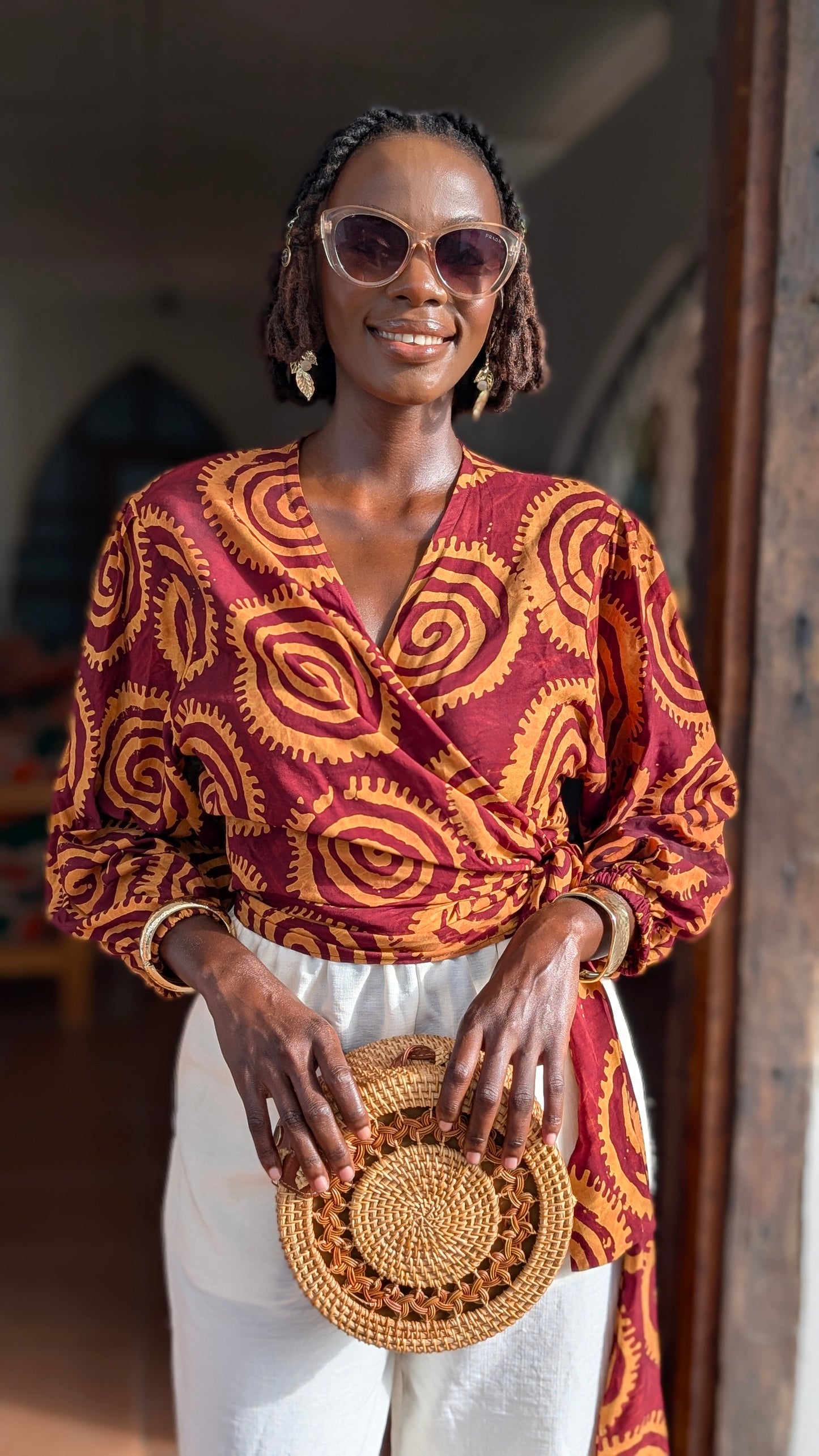 Kibanzi 100% bamboo blouse