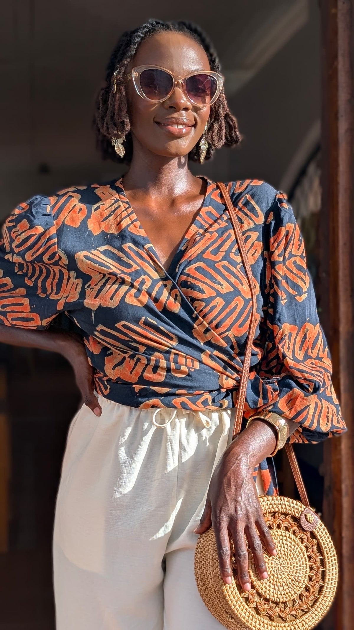 Asante 100% bamboo blouse