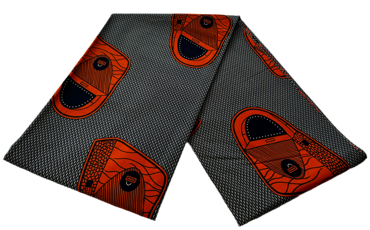 100% cotton Kitenge Kipochi