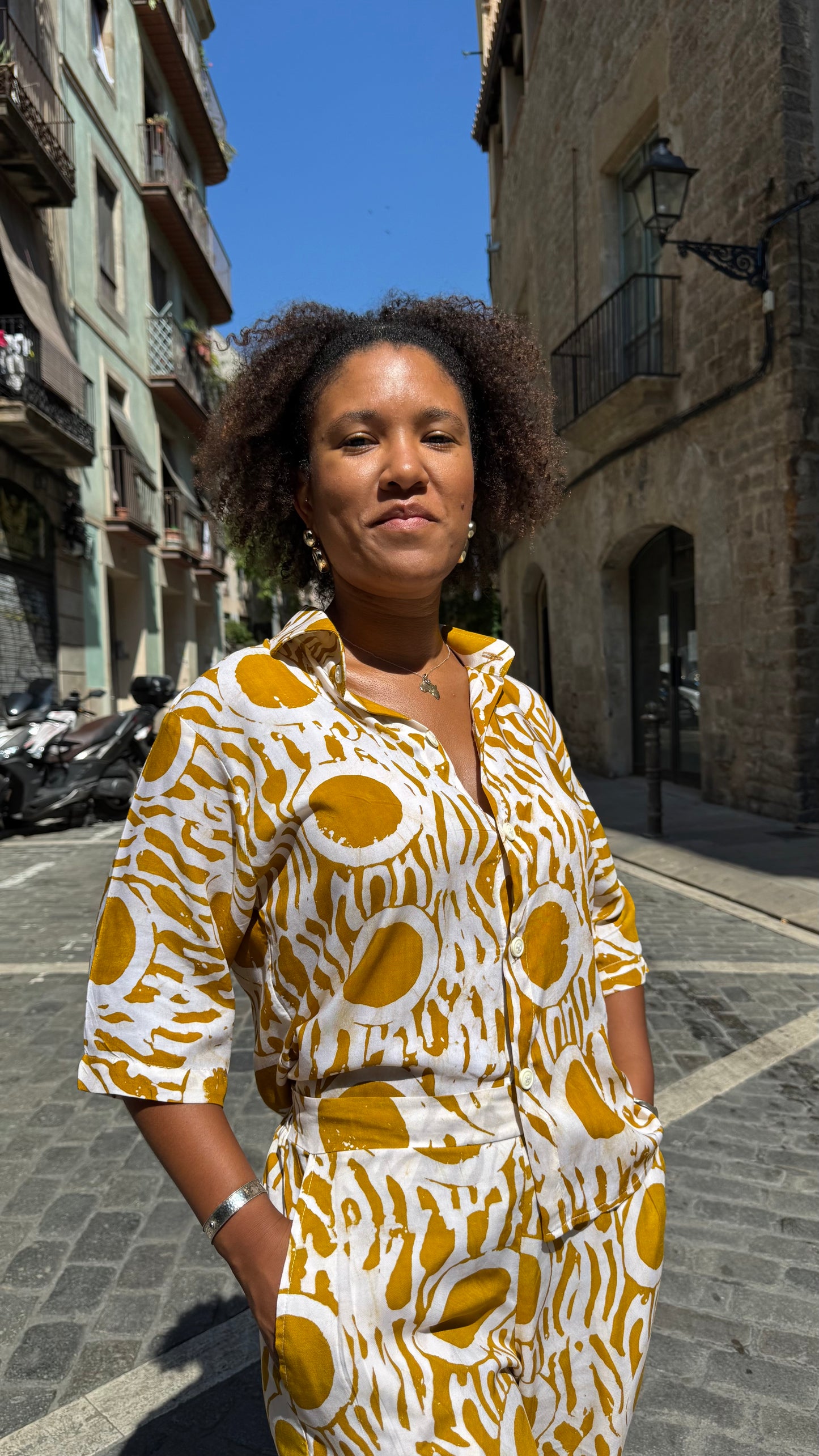 Njano rai rai shirt 100% Bamboo