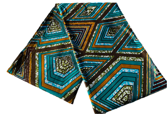 100% cotton Kitenge Mashimo