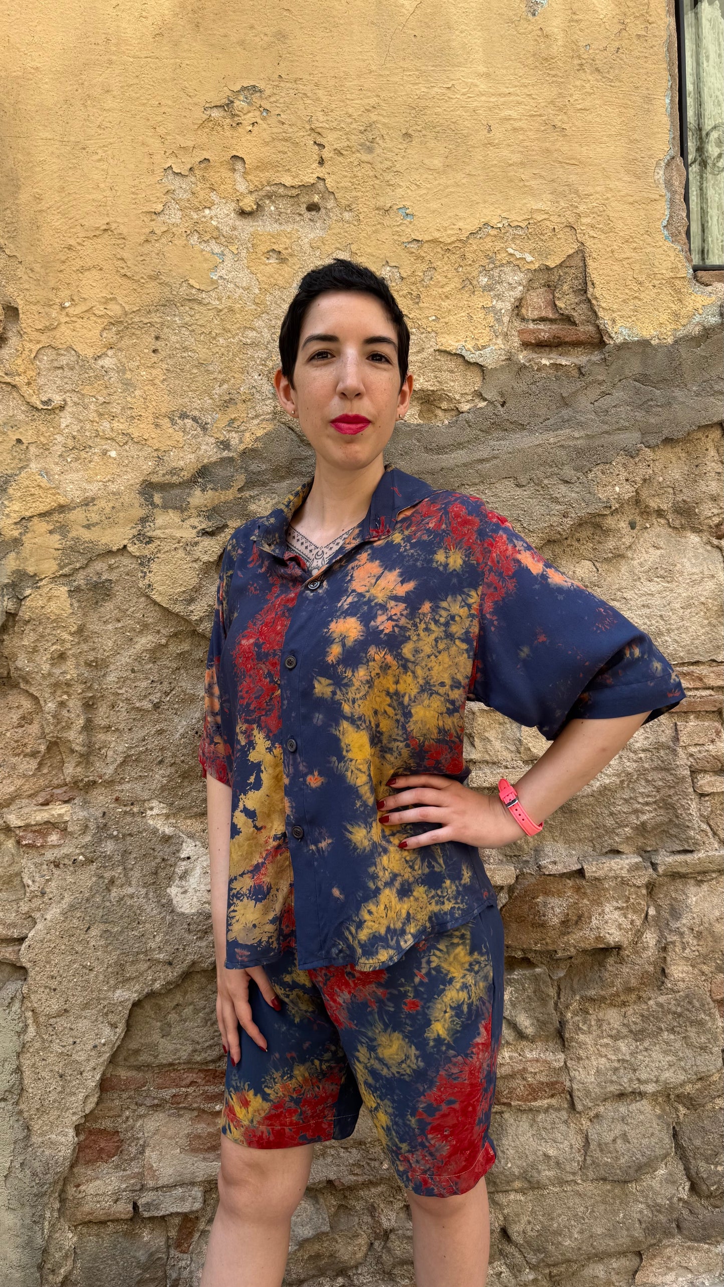 Wingu Marjani Shirt & short (conjunto) 100% Bamboo