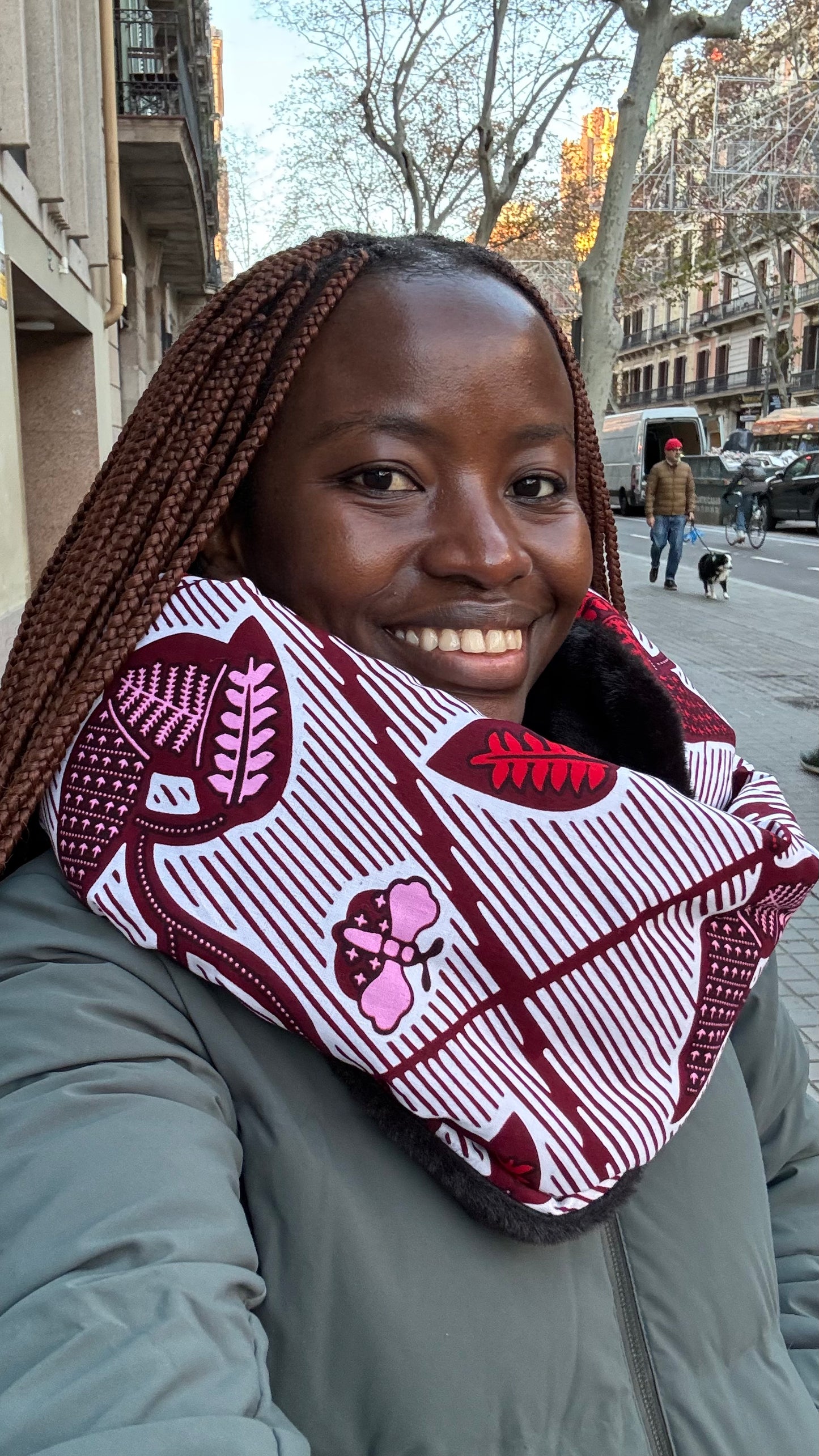 Kipepeo scarf