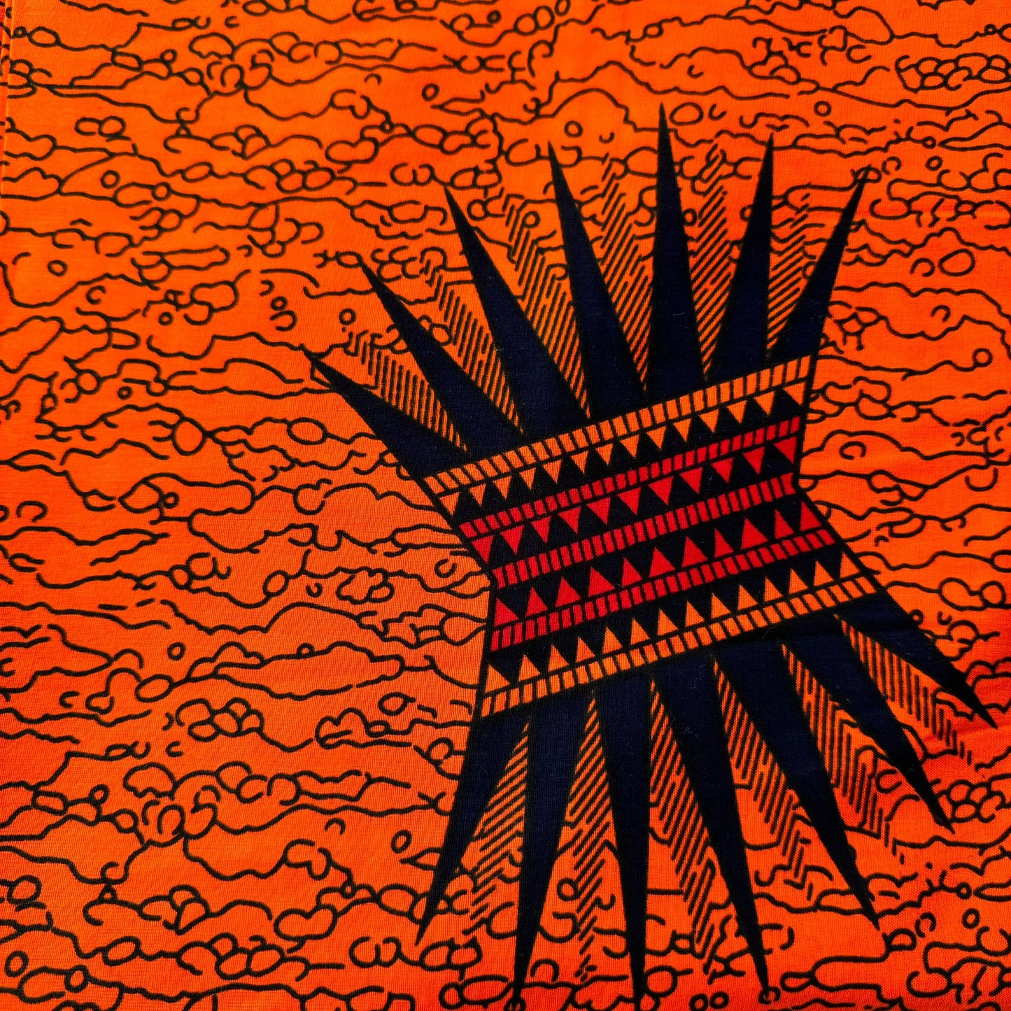 100% cotton Kitenge Chuma