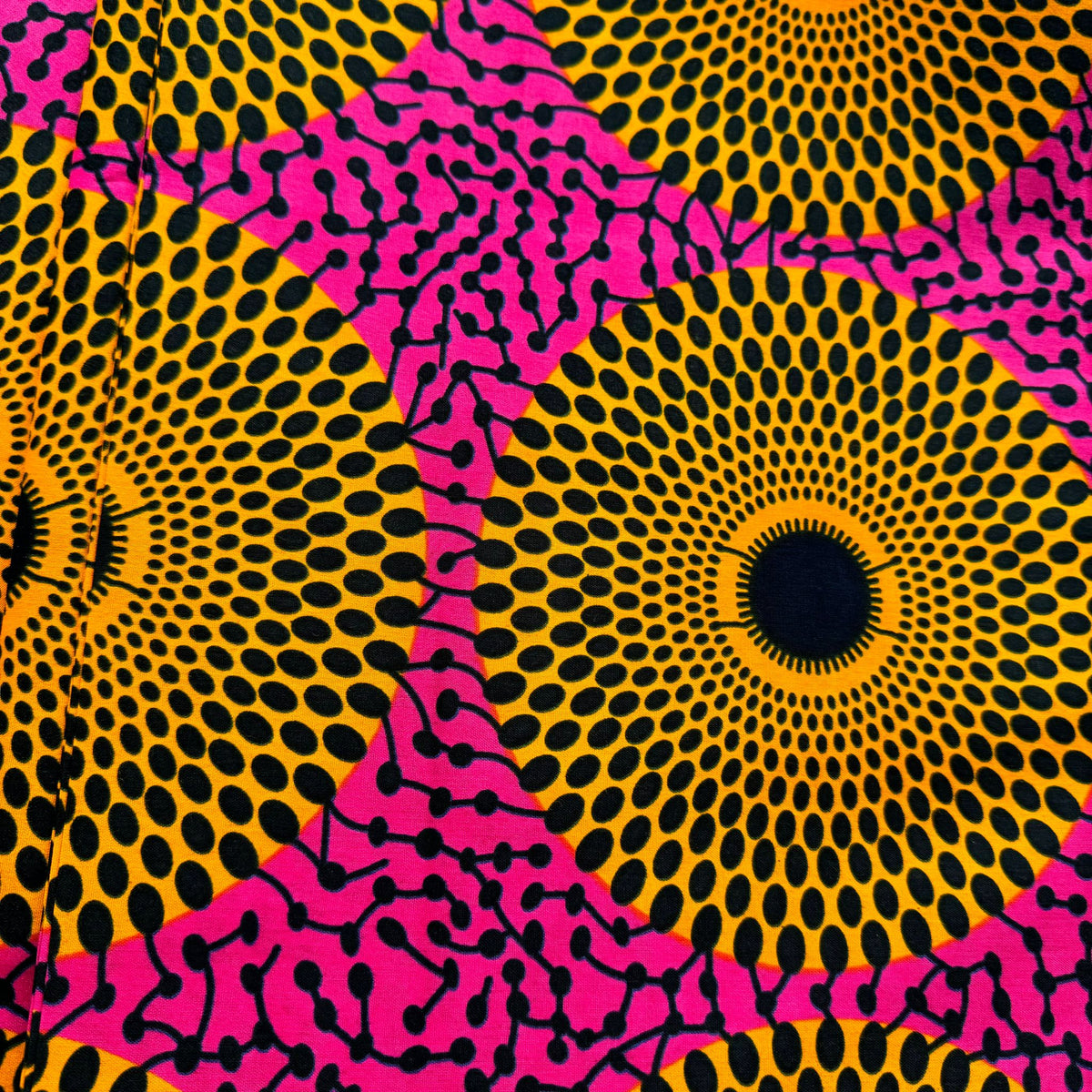 100% cotton Kitenge Mviringo